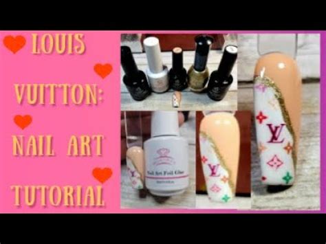 louis vuitton transfer foil|Louis Vuitton HOW TO transfer nail foil .